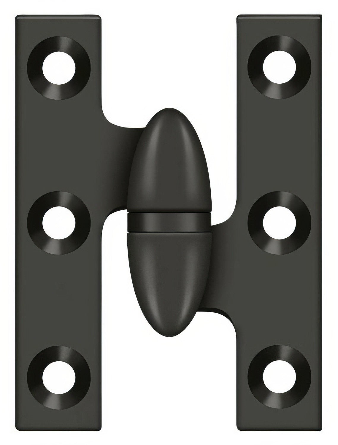 Deltana OK2015-R 2" x 1-1/2" Right Hand Olive Knuckle Hinge.