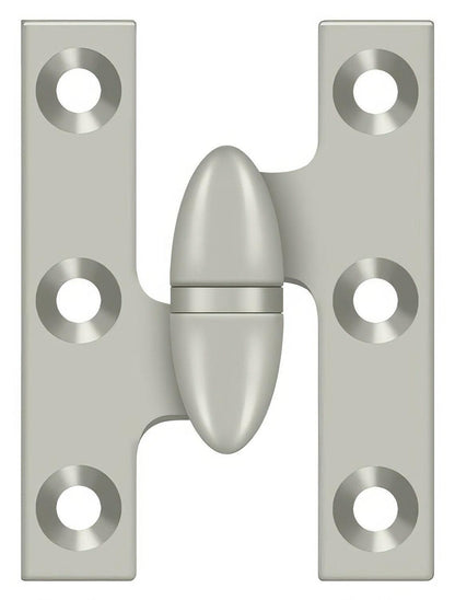 Deltana OK2015-L 2" x 1-1/2" Left Hand Olive Knuckle Hinge