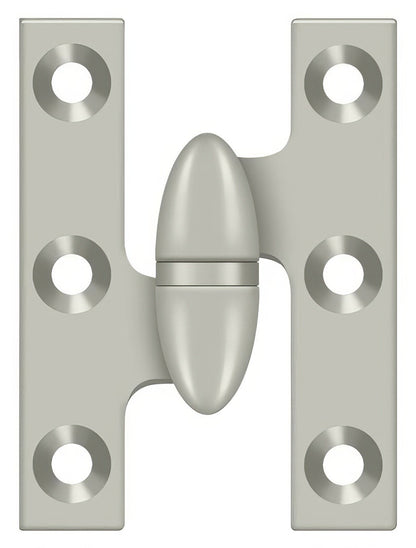 Deltana OK2015-L 2" x 1-1/2" Left Hand Olive Knuckle Hinge.