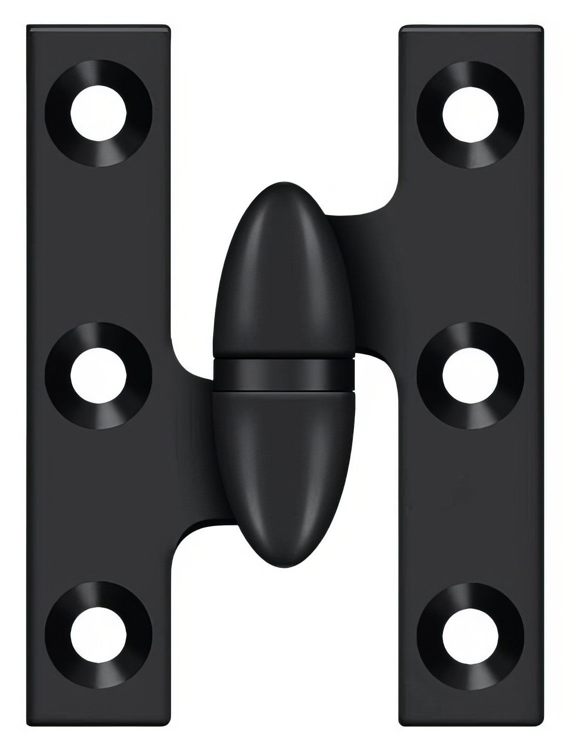 Deltana OK2015-L 2" x 1-1/2" Left Hand Olive Knuckle Hinge.
