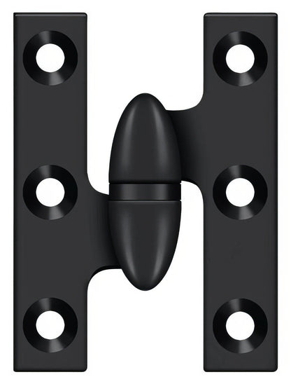 Deltana OK2015-L 2" x 1-1/2" Left Hand Olive Knuckle Hinge.