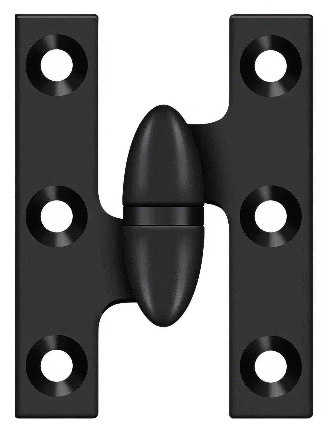 Deltana OK2015-L 2" x 1-1/2" Left Hand Olive Knuckle Hinge