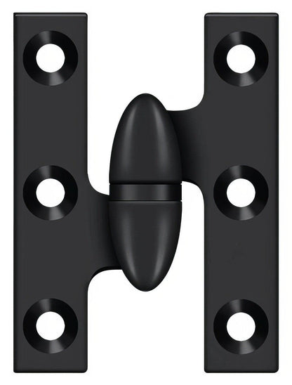 Deltana OK2015-L 2" x 1-1/2" Left Hand Olive Knuckle Hinge