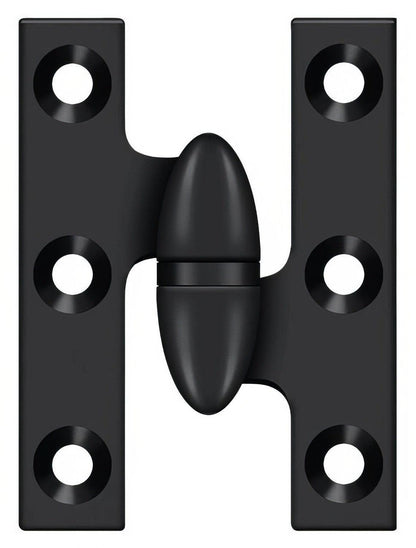 Deltana OK2015-R 2" x 1-1/2" Right Hand Olive Knuckle Hinge