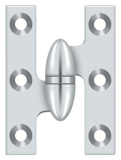 Deltana OK2015-L 2" x 1-1/2" Left Hand Olive Knuckle Hinge.