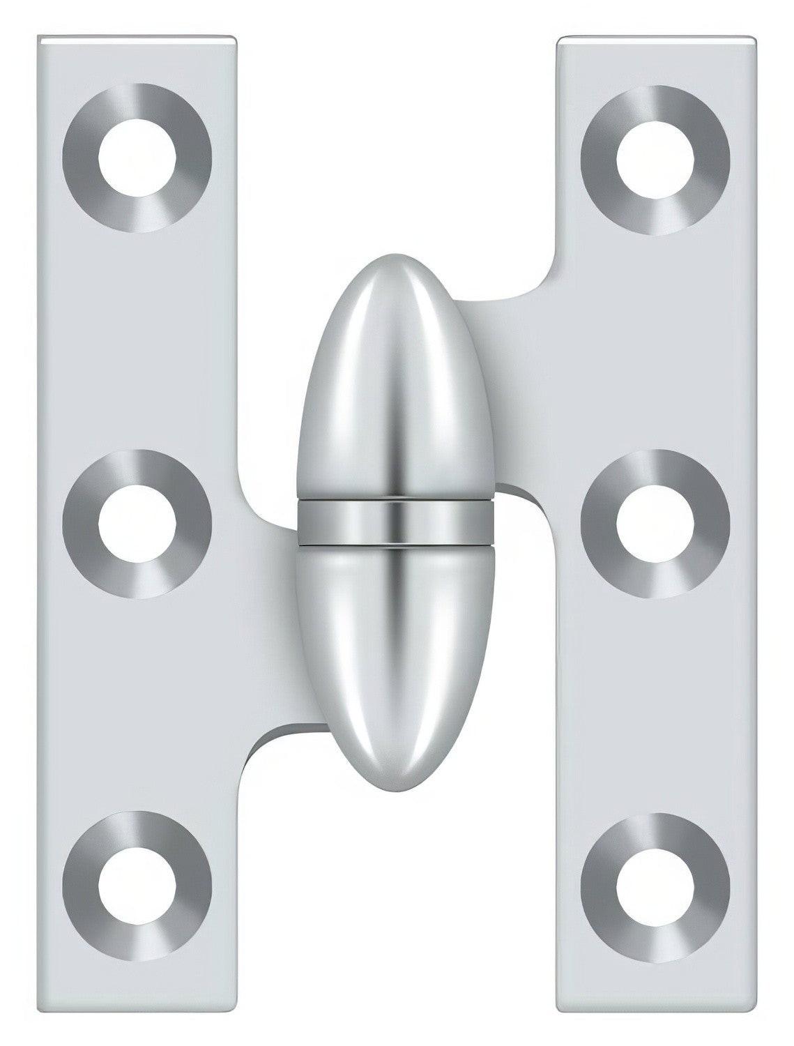 Deltana OK2015-L 2" x 1-1/2" Left Hand Olive Knuckle Hinge