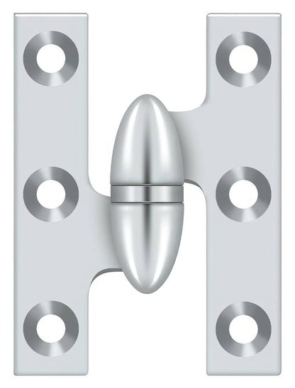 Deltana OK2015-L 2" x 1-1/2" Left Hand Olive Knuckle Hinge