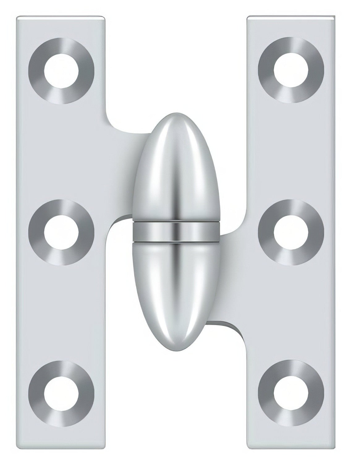 Deltana OK2015-R 2" x 1-1/2" Right Hand Olive Knuckle Hinge.