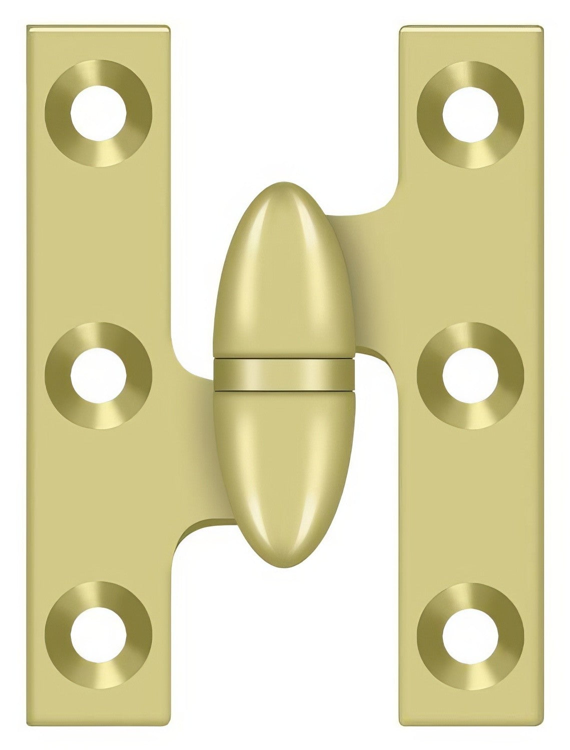 Deltana OK2015-L 2" x 1-1/2" Left Hand Olive Knuckle Hinge.
