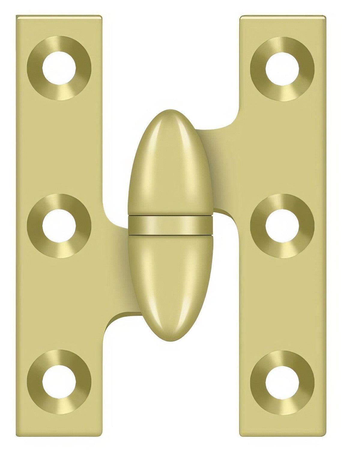 Deltana OK2015-L 2" x 1-1/2" Left Hand Olive Knuckle Hinge