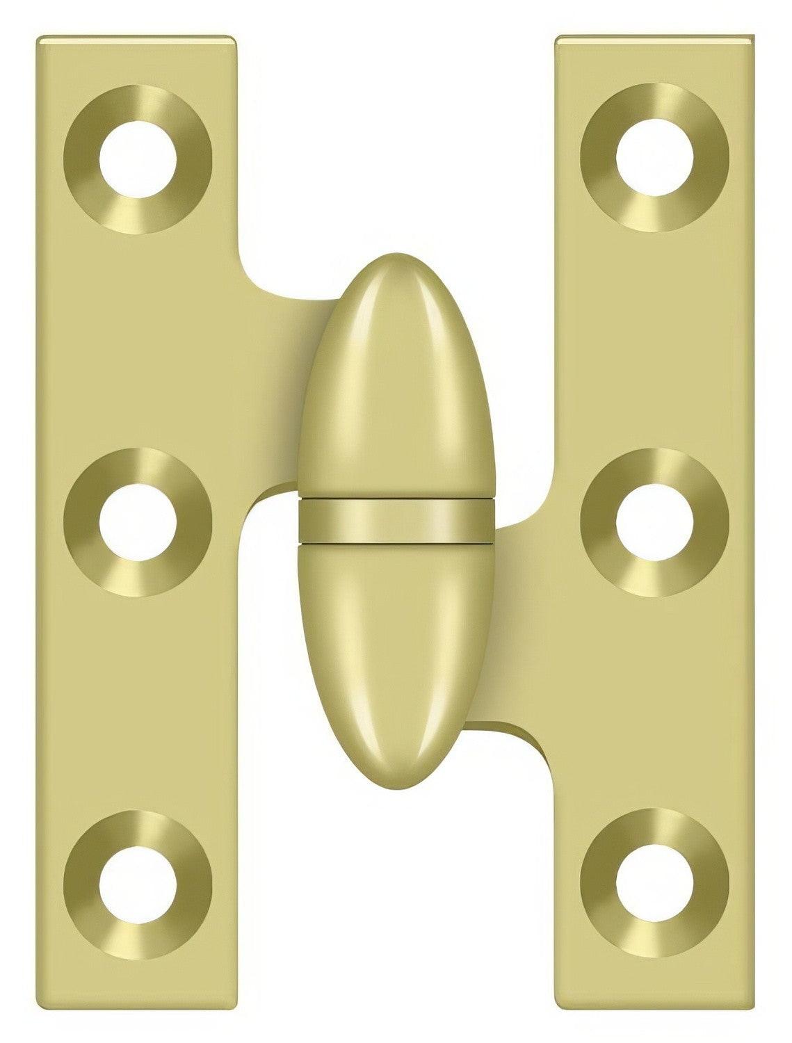 Deltana OK2015-R 2" x 1-1/2" Right Hand Olive Knuckle Hinge