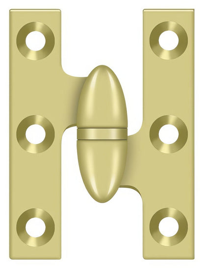 Deltana OK2015-R 2" x 1-1/2" Right Hand Olive Knuckle Hinge.