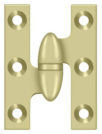 Deltana OK2015-L 2" x 1-1/2" Left Hand Olive Knuckle Hinge.