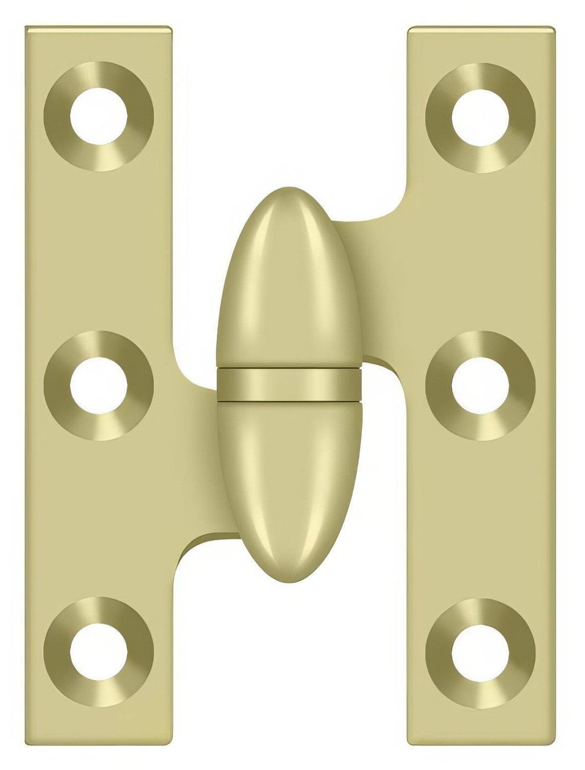 Deltana OK2015-L 2" x 1-1/2" Left Hand Olive Knuckle Hinge