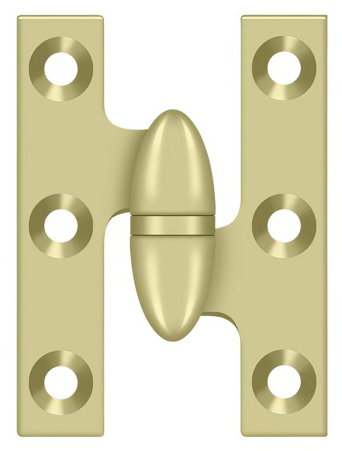 Deltana OK2015-R 2" x 1-1/2" Right Hand Olive Knuckle Hinge.