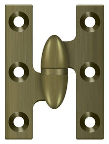 Deltana OK2015-L 2" x 1-1/2" Left Hand Olive Knuckle Hinge.