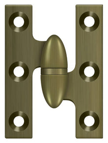 Deltana OK2015-R 2" x 1-1/2" Right Hand Olive Knuckle Hinge.