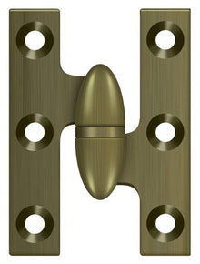 Deltana OK2015-R 2" x 1-1/2" Right Hand Olive Knuckle Hinge