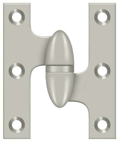 Deltana OK2520-R 2-1/2" x 2" Right Hand Olive Knuckle Hinge.