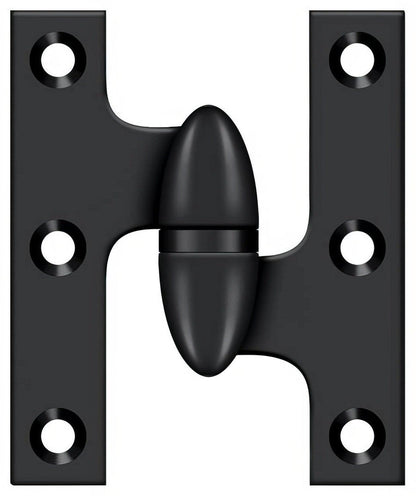 Deltana OK2520-R 2-1/2" x 2" Right Hand Olive Knuckle Hinge