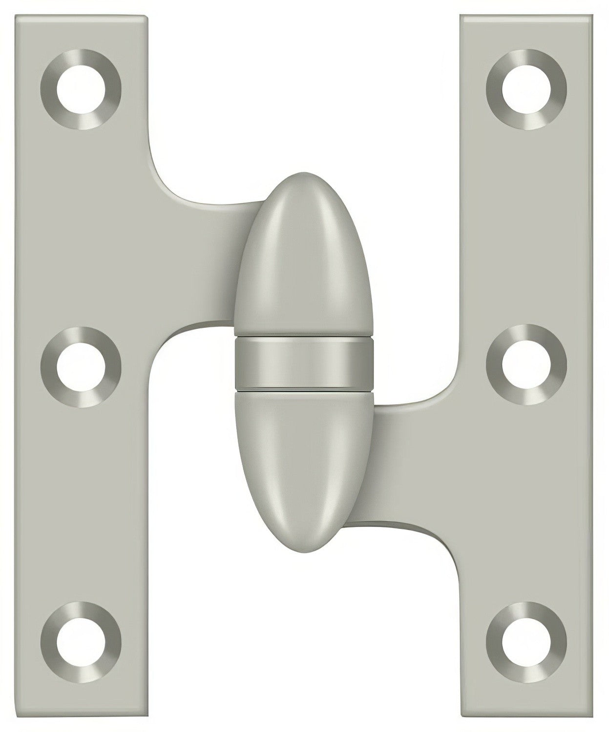 Deltana OK3025B-R 3" x 2-1/2" Right Hand Olive Knuckle Hinge with Ball Bearing.