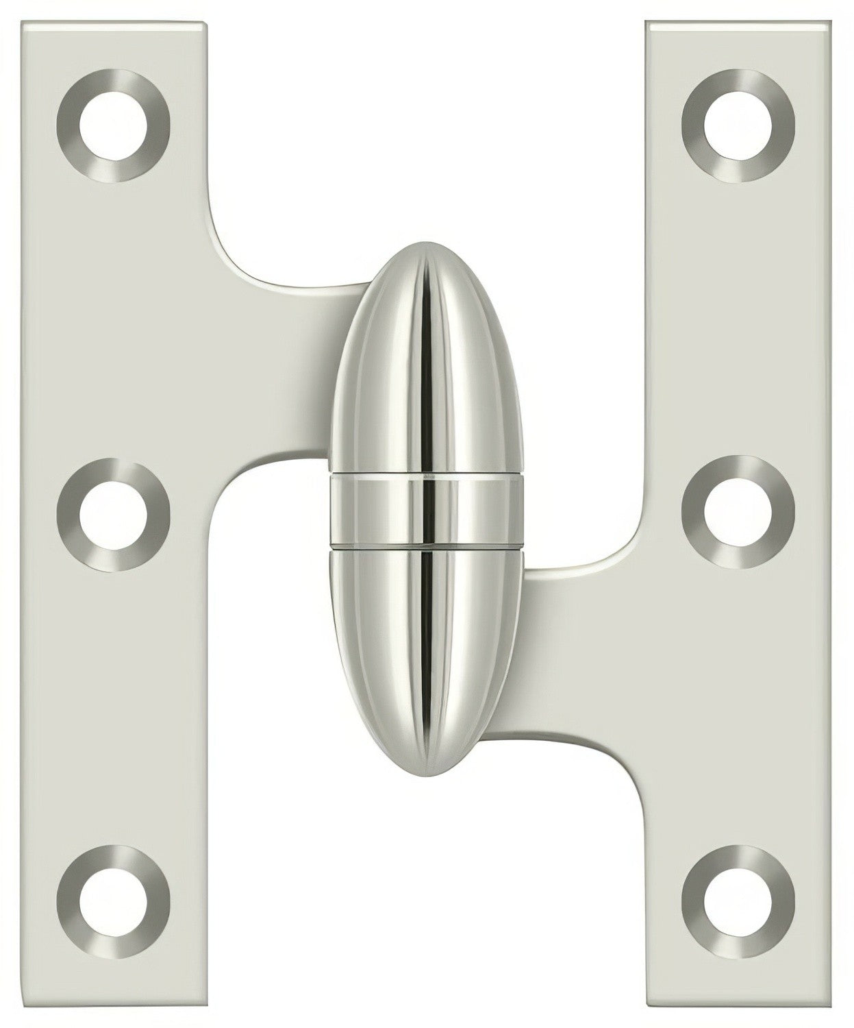 Deltana OK5032B-R 5" x 3-1/4" Right Hand Olive Knuckle Hinge with Ball Bearing.