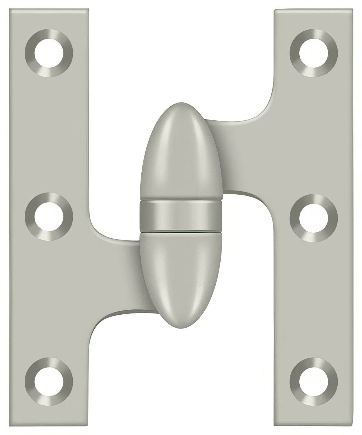 Deltana OK5032B-L 5" x 3-1/4" Left Hand Olive Knuckle Hinge with Ball Bearing.