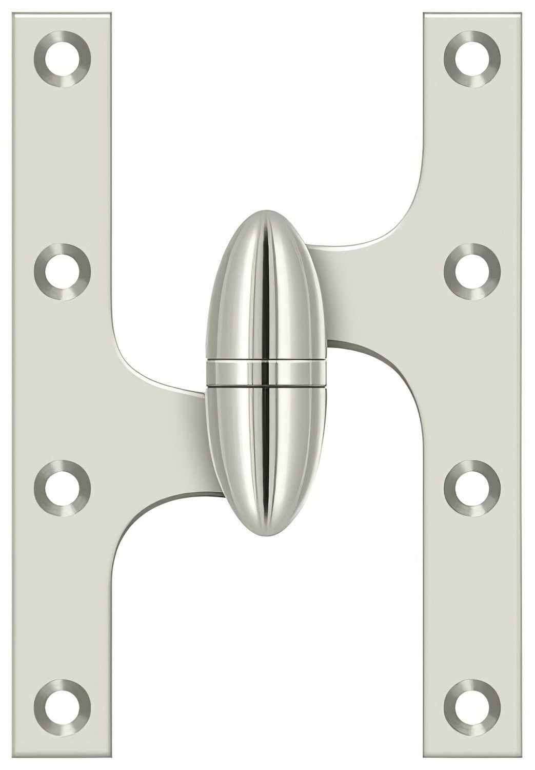 Deltana OK6040B-L 6" x 4" Left Hand Olive Knuckle Hinge with Ball Bearing.