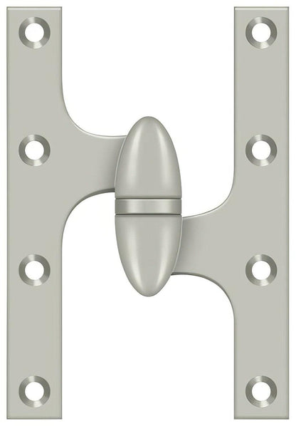 Deltana OK6040B-R 6" x 4" Right Hand Olive Knuckle Hinge with Ball Bearing