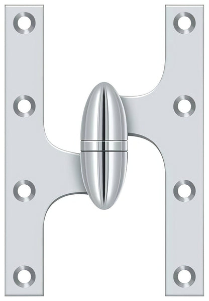 Deltana OK6040B-L 6" x 4" Left Hand Olive Knuckle Hinge with Ball Bearing.