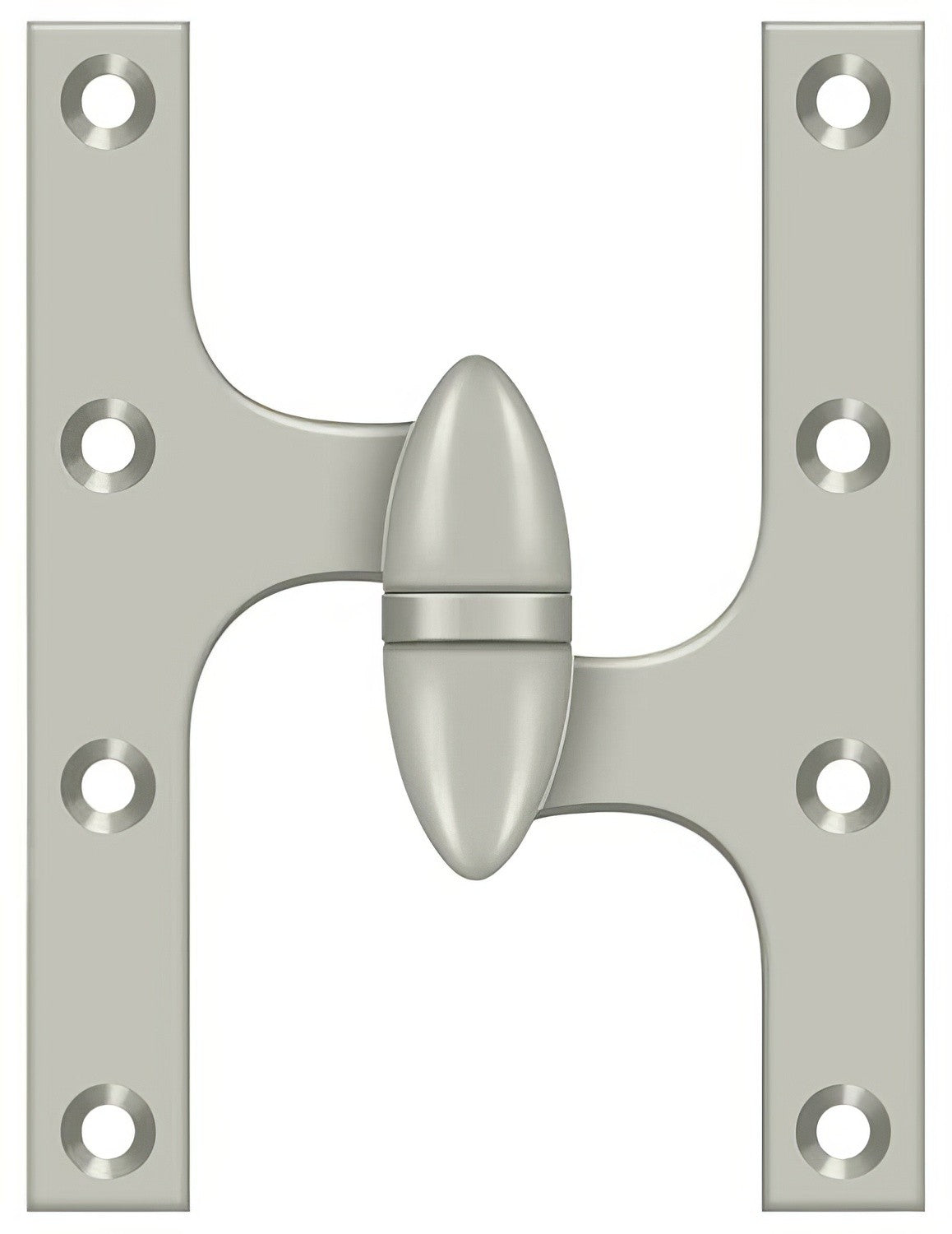 Deltana OK6045B-R 6" x 4-1/2" Right Hand Olive Knuckle Hinge with Ball Bearing.