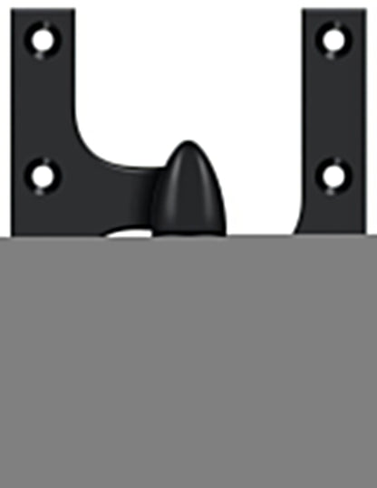 Deltana OK6050B-R 6" x 5" Right Hand Olive Knuckle Hinge with Ball Bearing