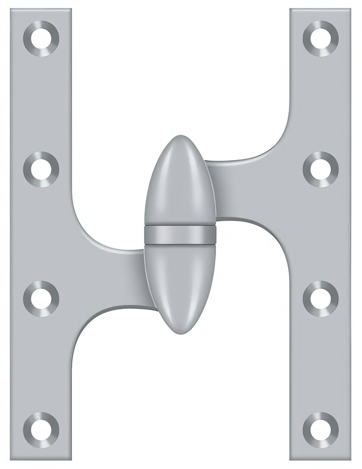 Deltana OK6050B-L 6" x 5" Left Hand Olive Knuckle Hinge with Ball Bearing.