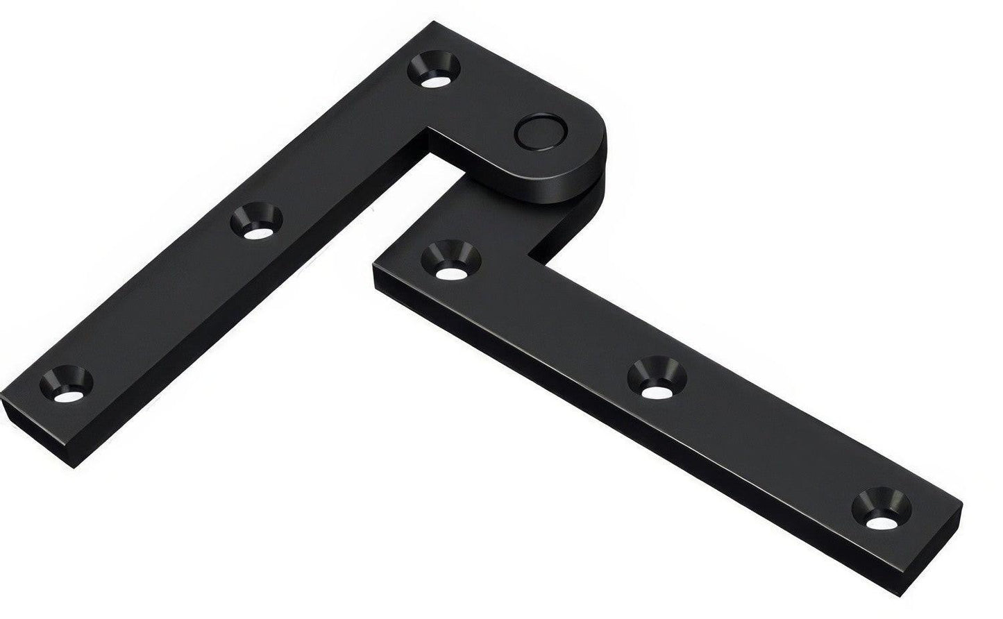 Deltana PH35U 3-7/8" x 5/8" x 1/4" Pivot Hinge Door Set.