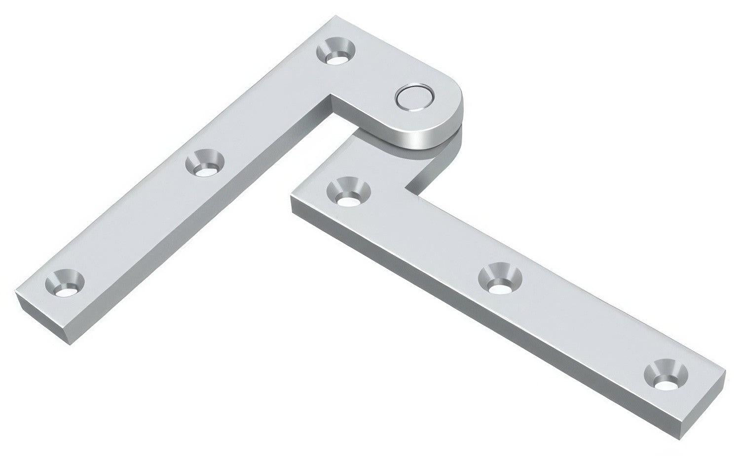 Deltana PH35U 3-7/8" x 5/8" x 1/4" Pivot Hinge Door Set.