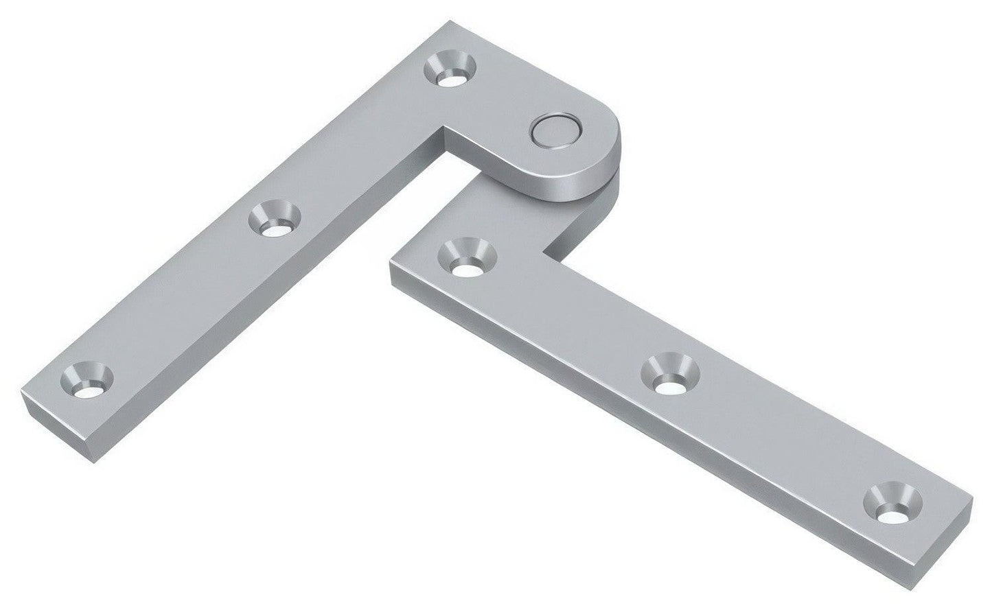Deltana PH35U 3-7/8" x 5/8" x 1/4" Pivot Hinge Door Set.