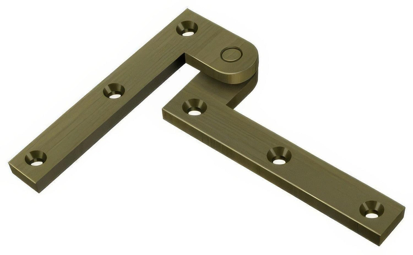 Deltana PH35U 3-7/8" x 5/8" x 1/4" Pivot Hinge Door Set.