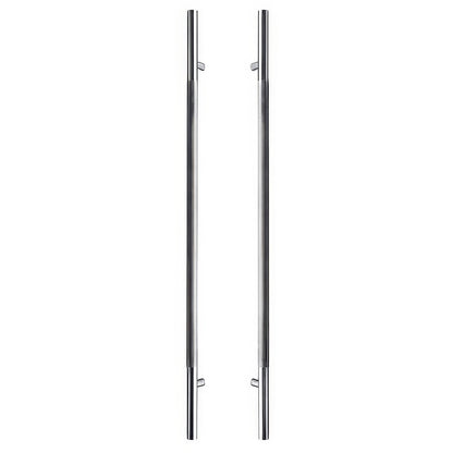 Sure-Loc PL-2KN48 Knurled 48" Long Double-Sided Door Pull