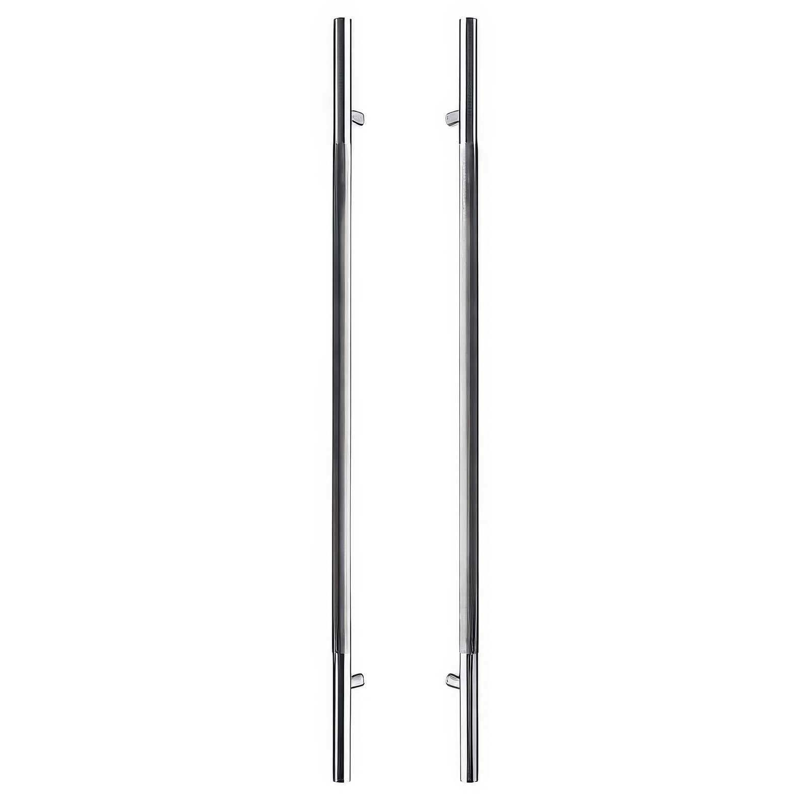Sure-Loc PL-2KN48 Knurled 48" Long Double-Sided Door Pull