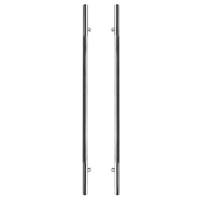 Sure-Loc PL-2KN48 Knurled 48" Long Double-Sided Door Pull