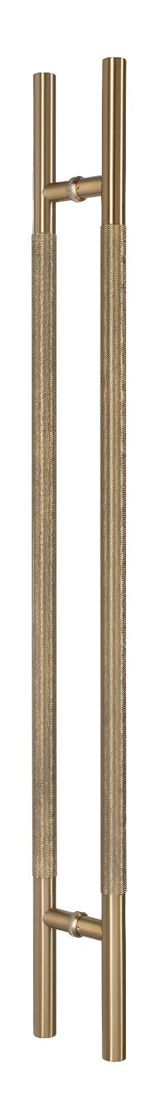 Sure-Loc PL-2KN48 Knurled 48" Long Double-Sided Door Pull
