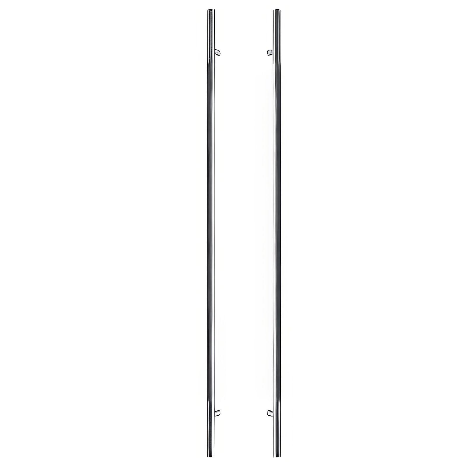 Sure-Loc PL-2KN72 Knurled 72" Long Double-Sided Door Pull