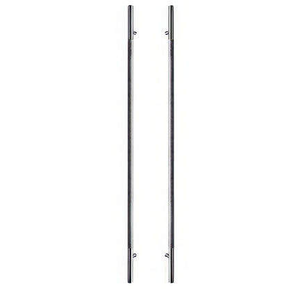Sure-Loc PL-2KN72 Knurled 72" Long Double-Sided Door Pull