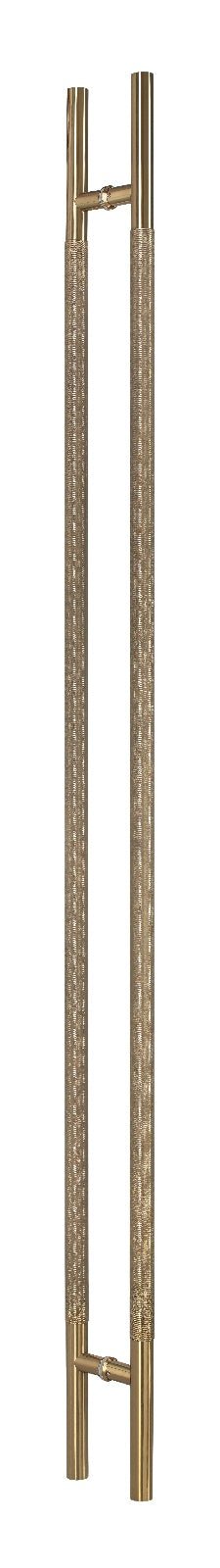 Sure-Loc PL-2KN72 Knurled 72" Long Double-Sided Door Pull