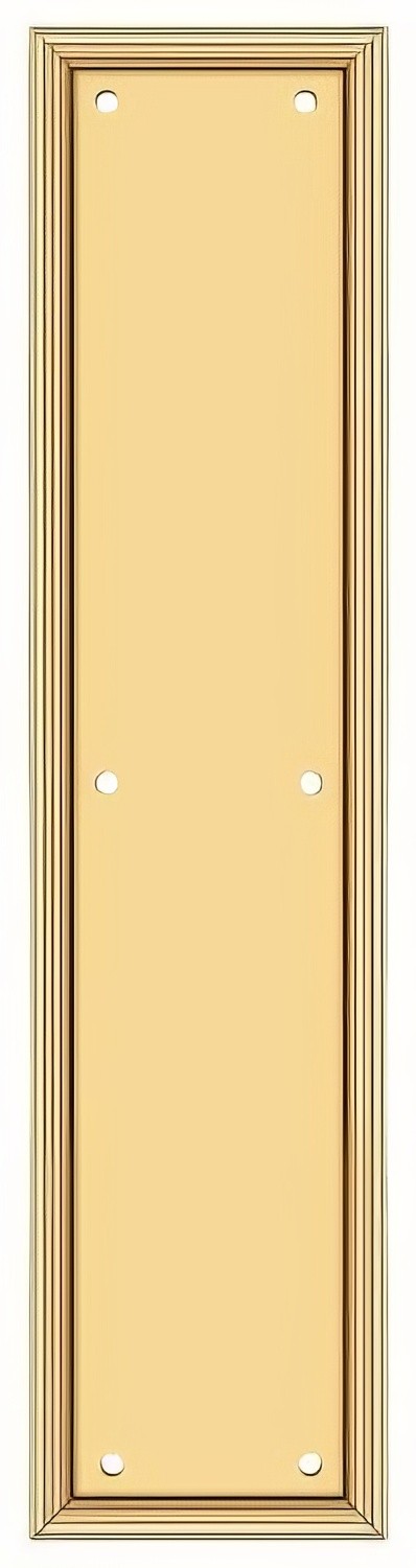 Deltana PP2280 3-1/2" x 15" HD Framed Push Plate