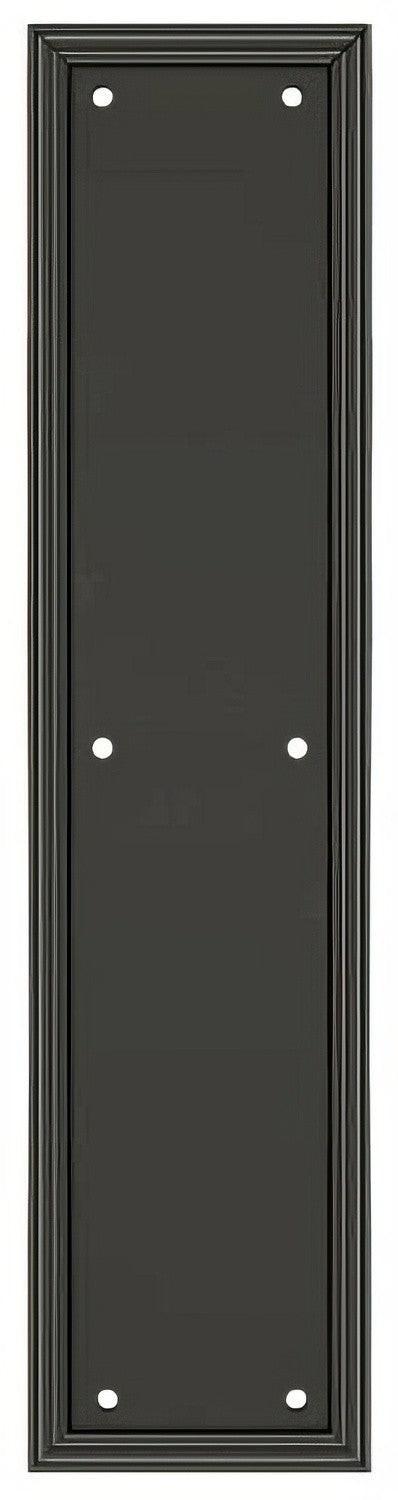 Deltana PP2280 3-1/2" x 15" HD Framed Push Plate.