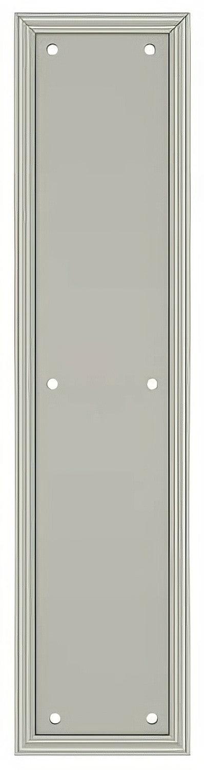 Deltana PP2280 3-1/2" x 15" HD Framed Push Plate.