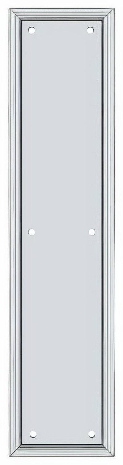 Deltana PP2280 3-1/2" x 15" HD Framed Push Plate.