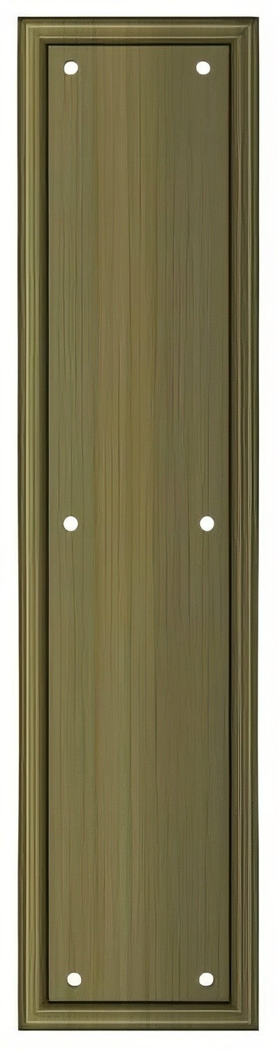 Deltana PP2280 3-1/2" x 15" HD Framed Push Plate