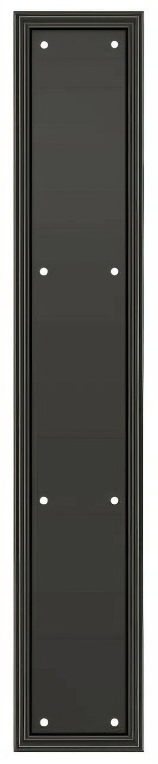 Deltana PP2281 3-1/2" x 20" HD Framed Push Plate